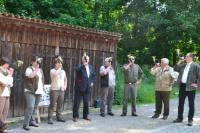 Die Bläser bei der offenen Waldschule am 7.6.2015